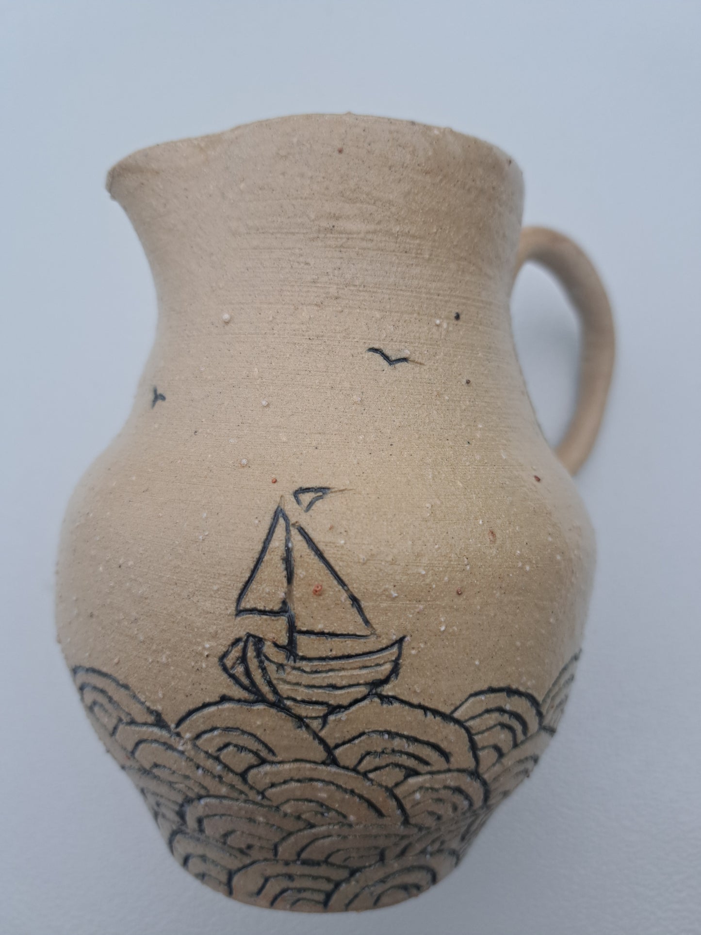 Nautical Small Stoneware Jug
