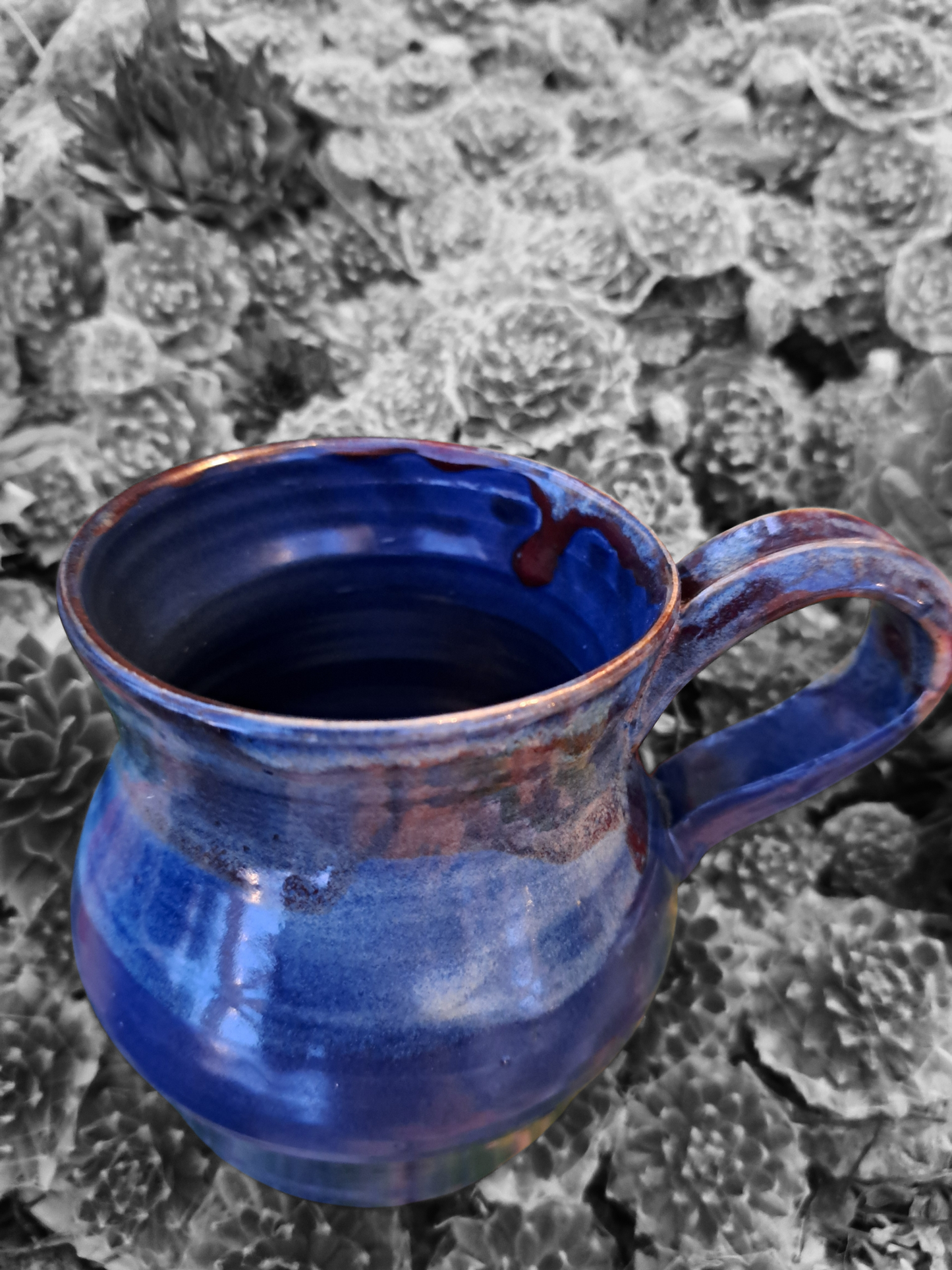 Beautiful glazed mug