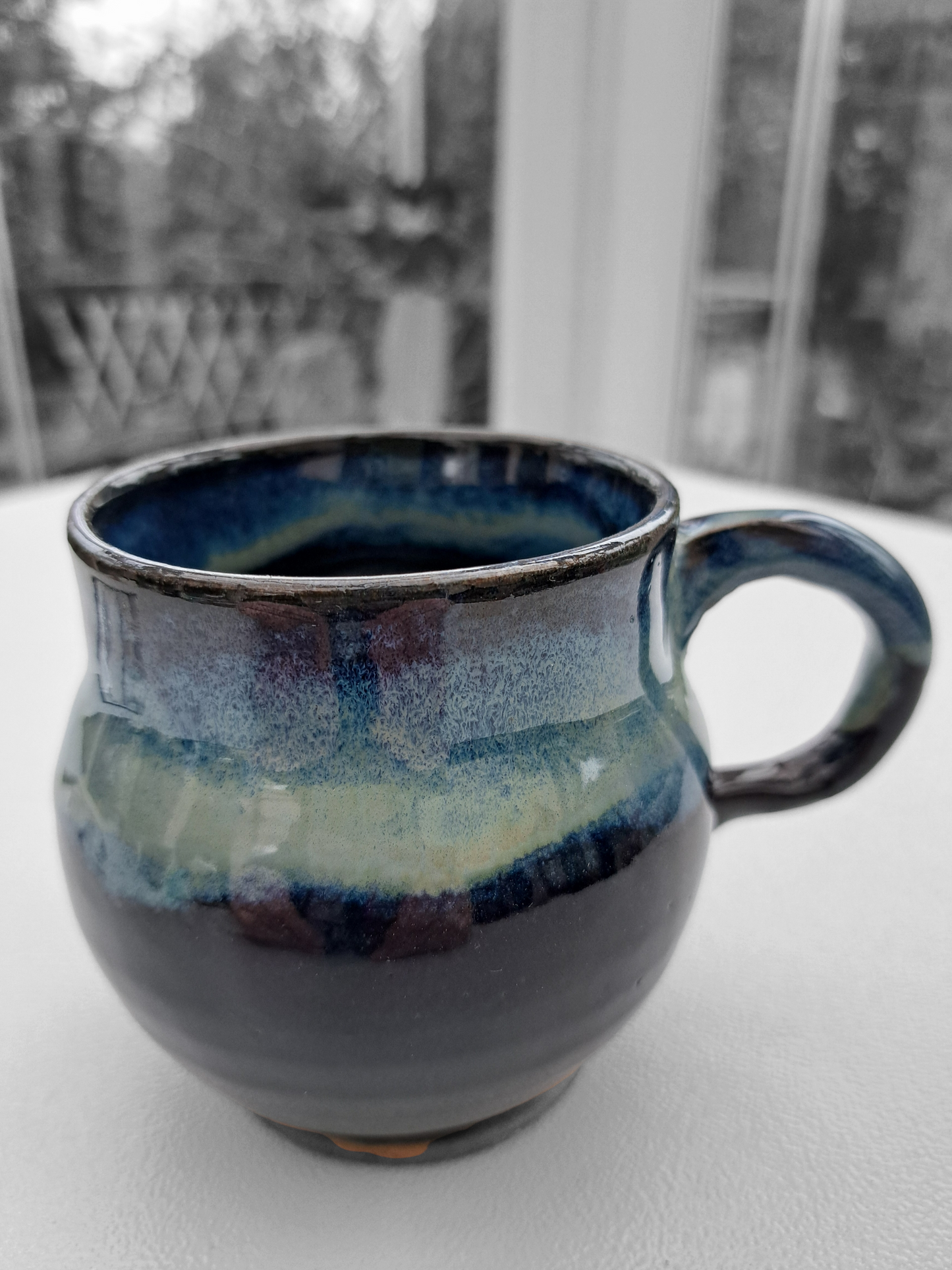 Stoneware glazed mug