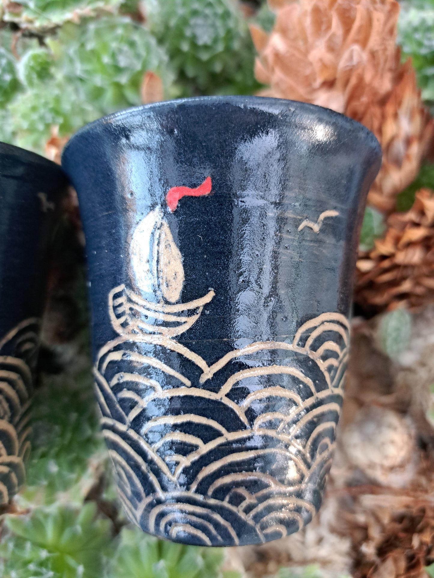Pair of small coffee cups