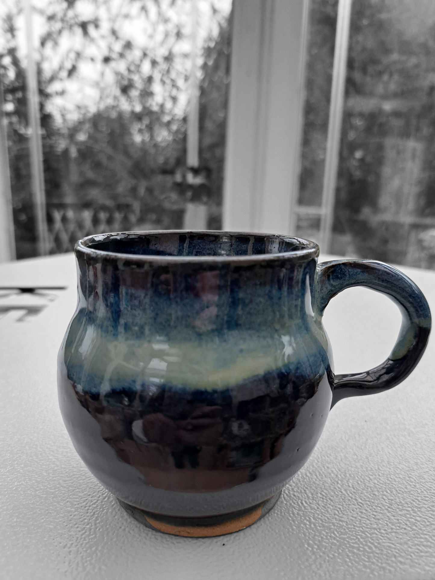 Stoneware glazed mug