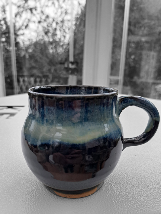 Stoneware glazed mug