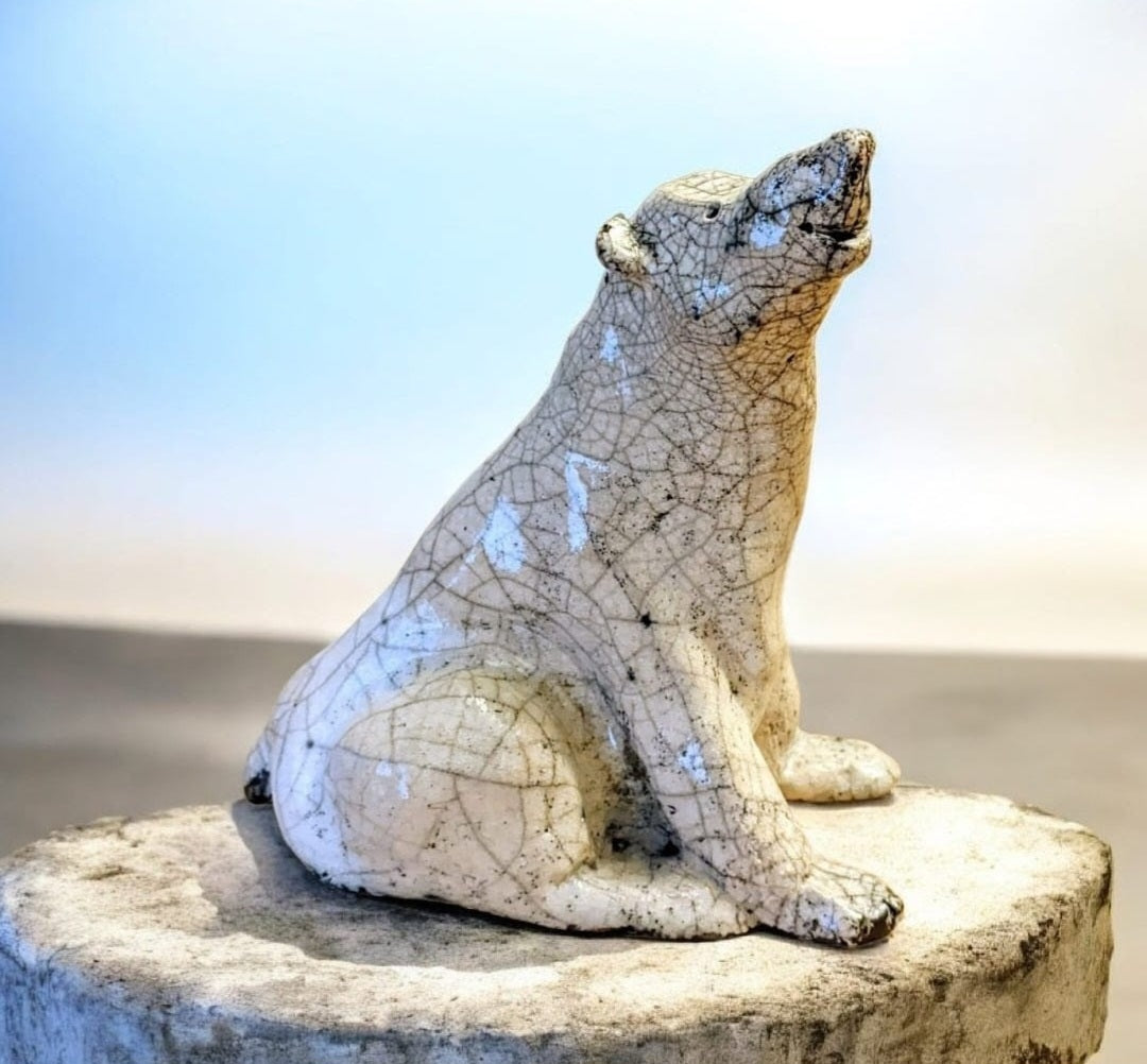 Raku polar bears