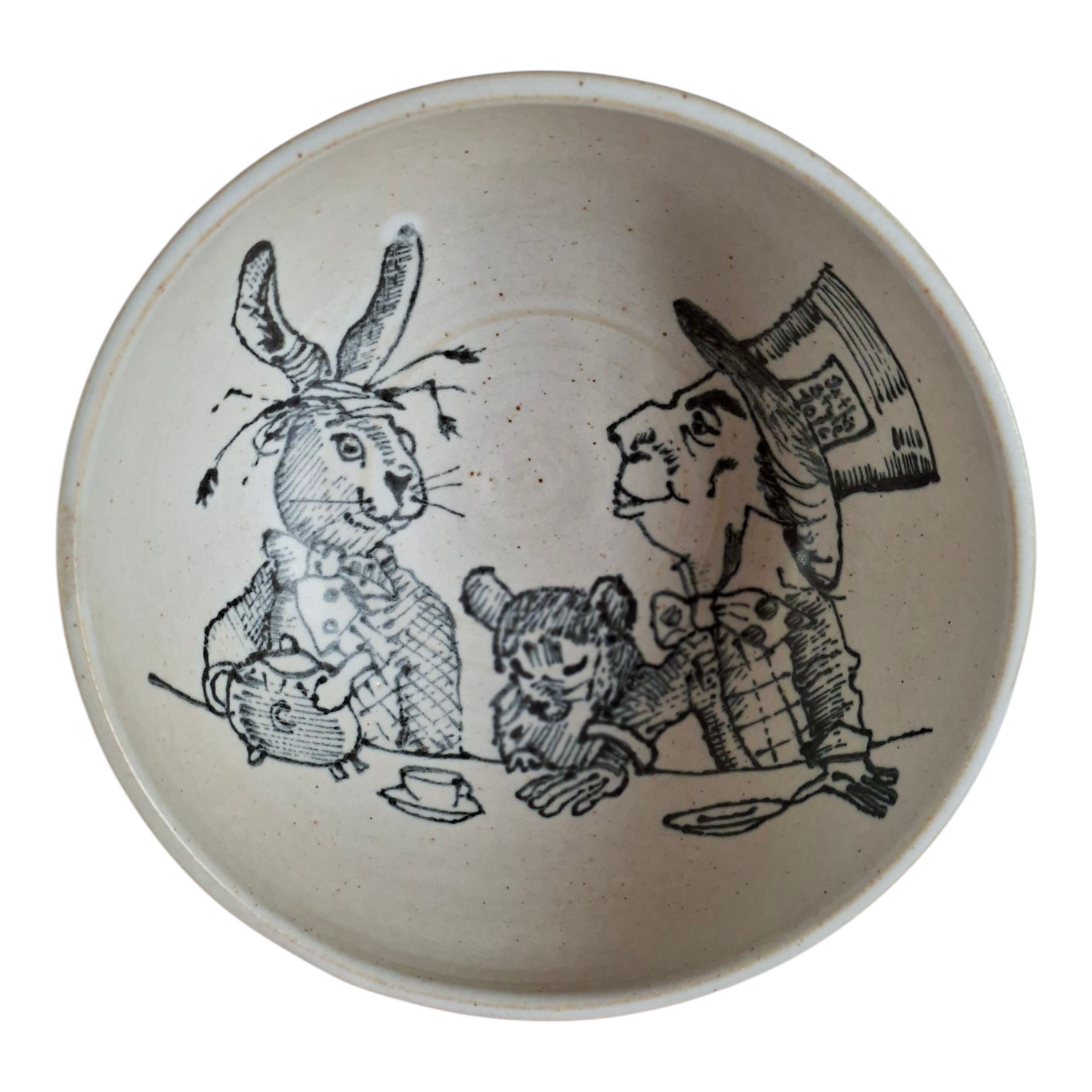 Wonderland cereal bowl